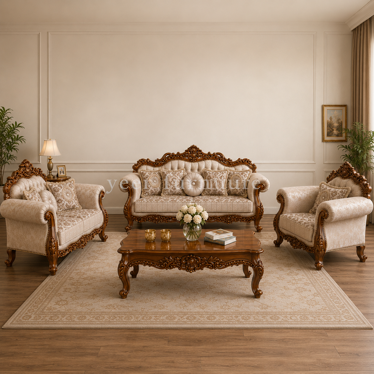Sofa Ukir Classic Luxury