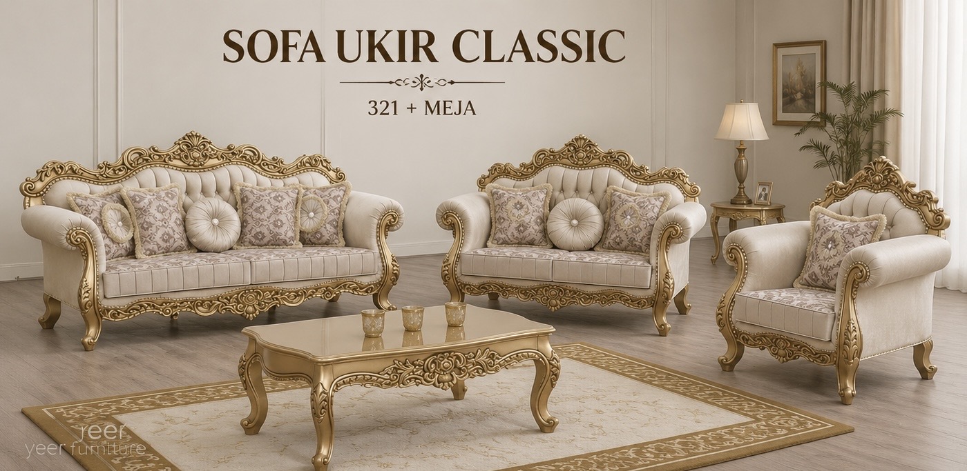 Sofa Ukir Classic Luxury — foto 4
